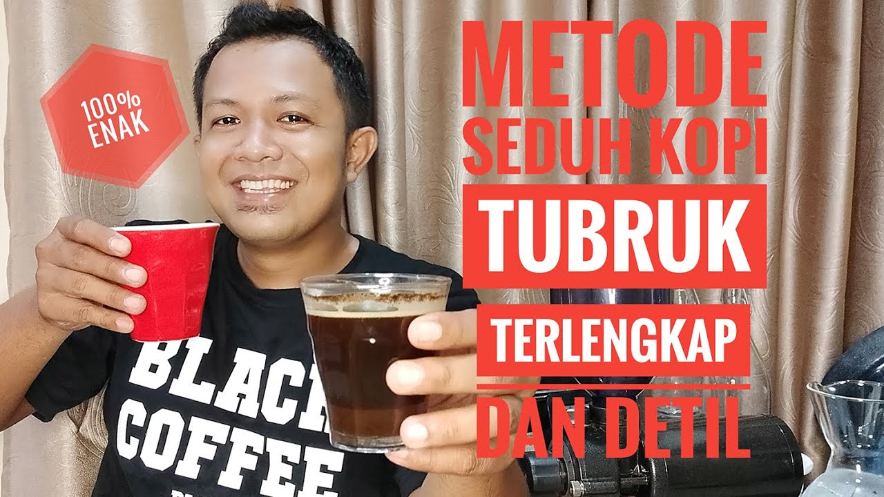 Metode Seduh KOPI TUBRUK ala Coffee Shop Terkenal