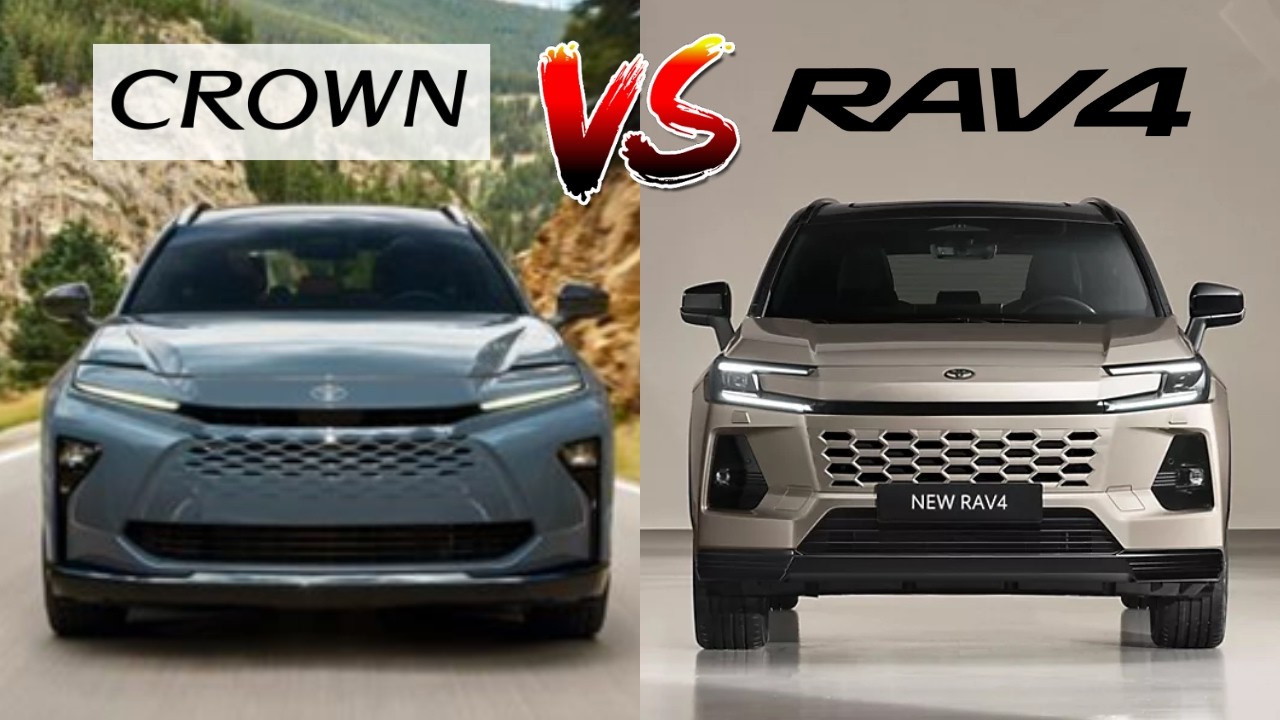 Toyota RAV4 2026 года против Crown Signia 2026 года | Сравнение лучших гибридных внедорожников To...