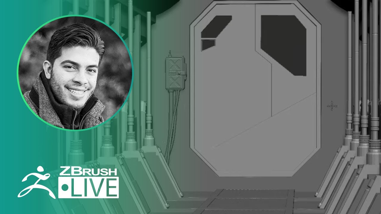 ZBrush Guides: 3D Modeling a Sci-Fi Environment - Pablo Muñoz Gómez - Part 3