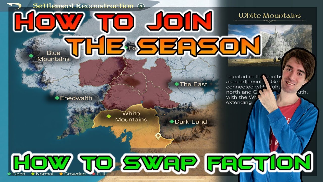 CREATORS SERVER - HOW TO JOIN AND CHOSE FACTION - WINTER SEASON