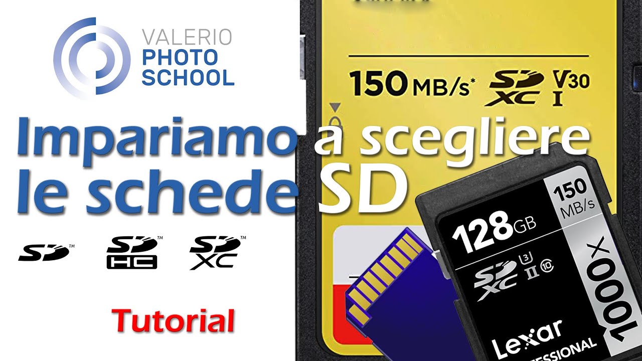 Impariamo a scegliere le schede di memoria SD corrette per la nostra fotocamera (o videocamera)