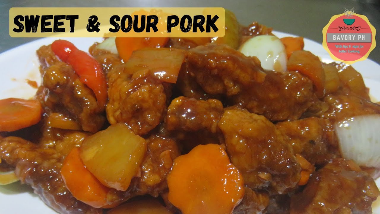 Savory Sweet and Sour Pork Recipe