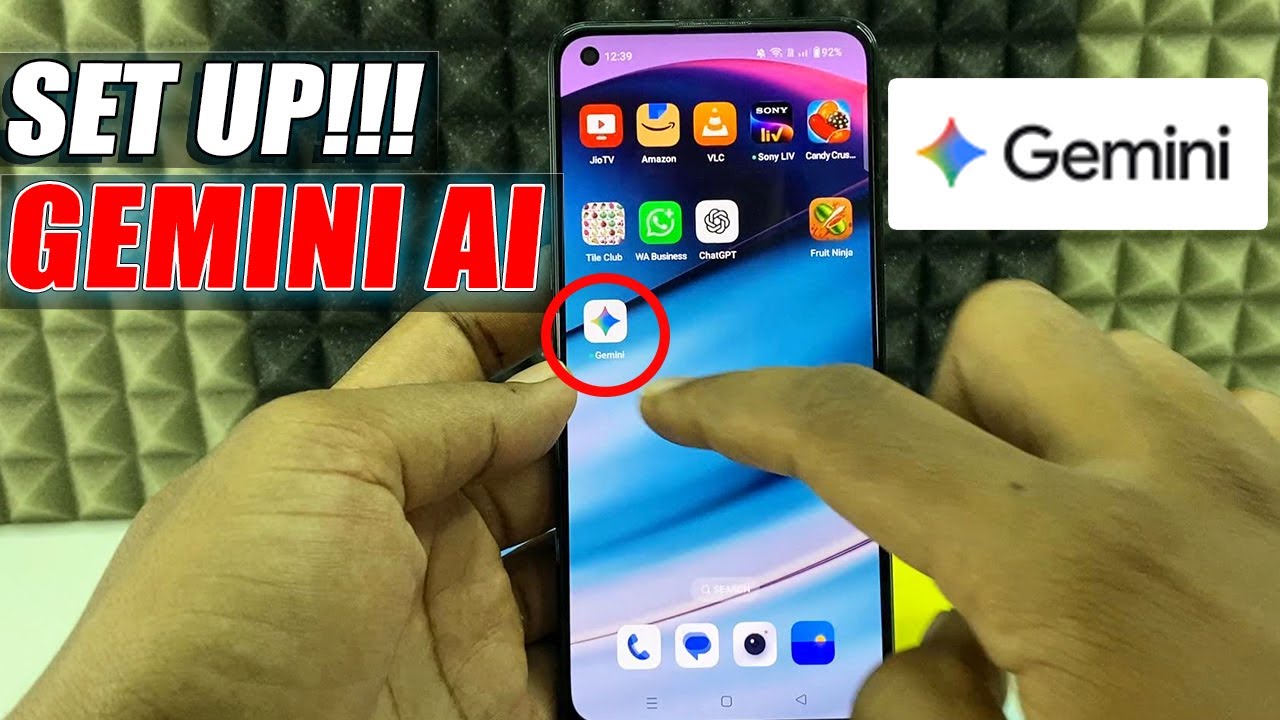 how to install and setup gemini ai on phone?