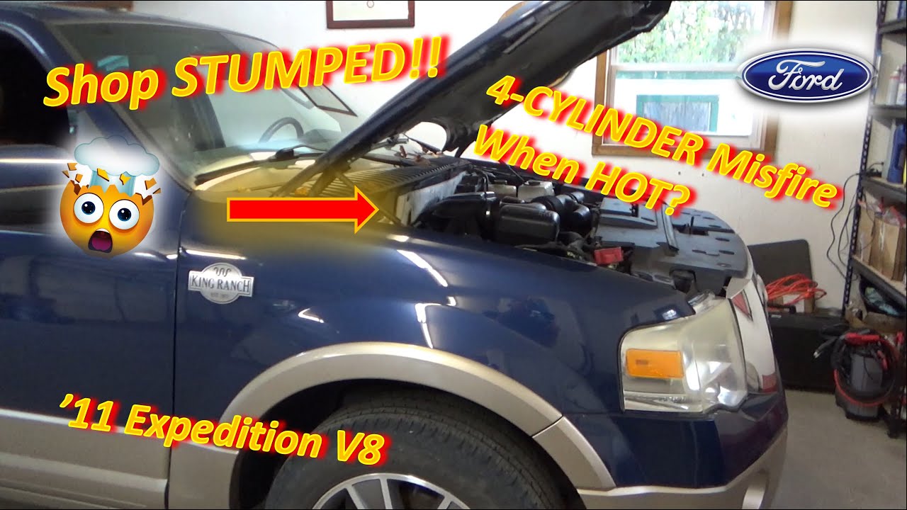 Ford STUMPS Shop...Runs on 4 Cylinders when HOT?? (5.4L 3V V8: VCT MALFUNCTION P1346)