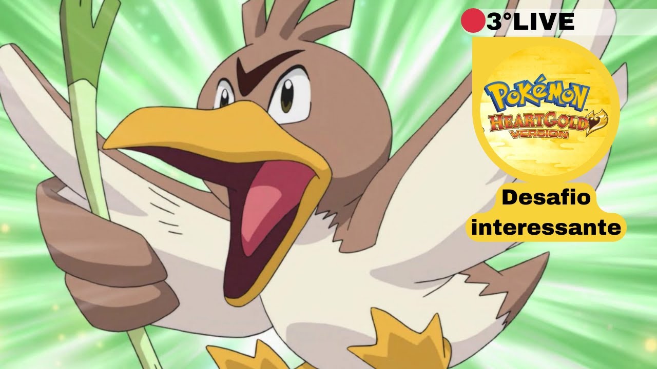 🔴 LIVE | Pokémon HeartGold Ep3: O desafio mais interessante até agora!