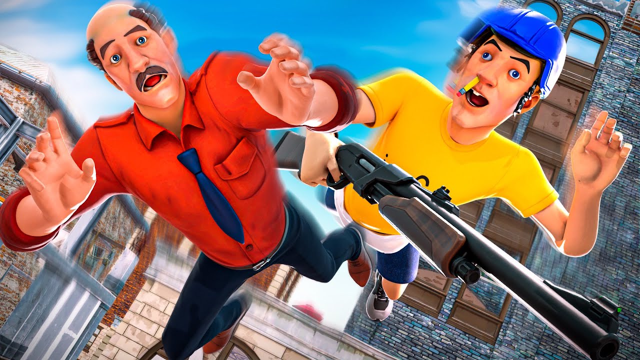 Джеффи и Марвин играют в Fortnite (ПОШЛА НЕ ТАК)