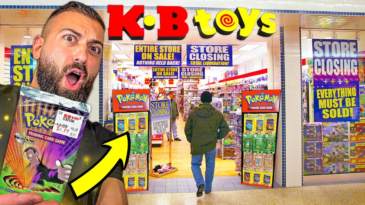 I Found $2 Vintage Pokemon Packs at KB Toys