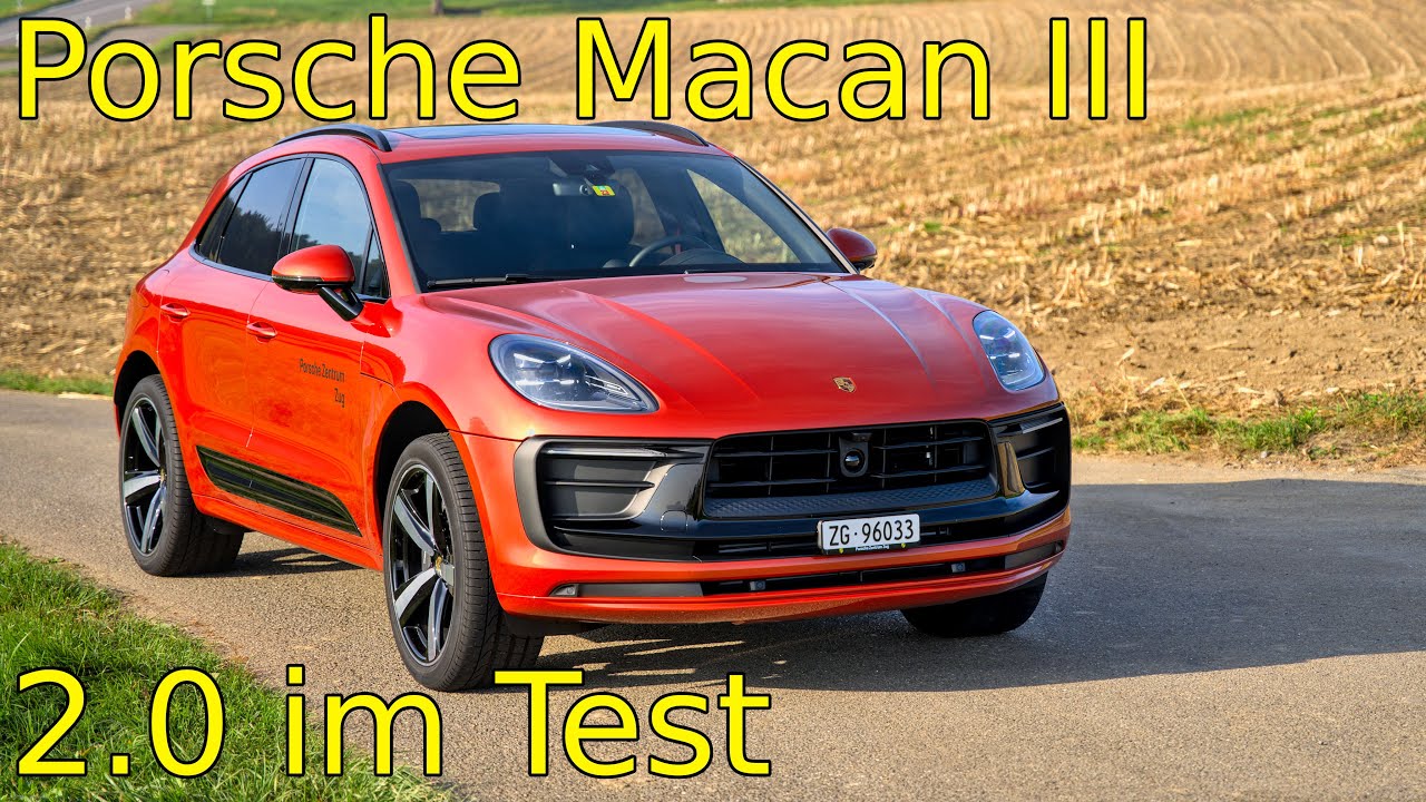 Porsche Macan III 2.0 Das SUV mit 4 Zylindermotor im spontanen Test