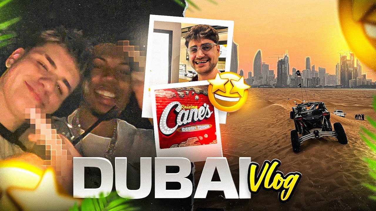 EIN TAG IN DUBAI MIT ELI, SIDNEY, WILLY, MELINA & ROBIN! 😍☀️ MIT DEN BRES 👀