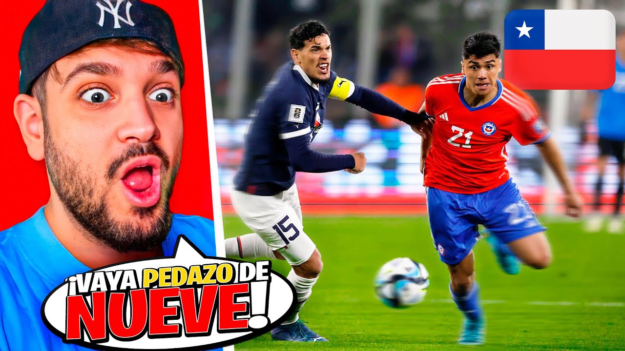 REACCIONANDO a DAMIAN PIZARRO LA NUEVA PERLA TOP de CHILE