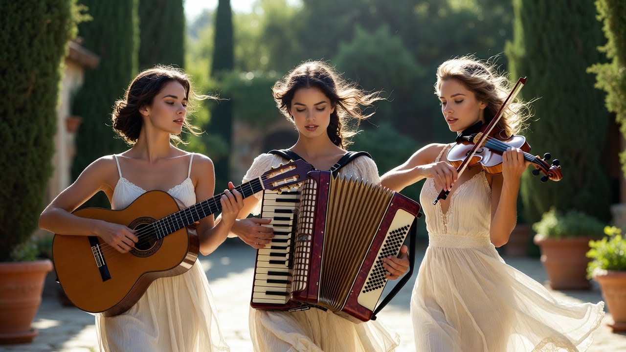 Andalusian Sea Horizon: Calm Flamenco Fusion in Love | Relaxing Spanish Guitar Dreams