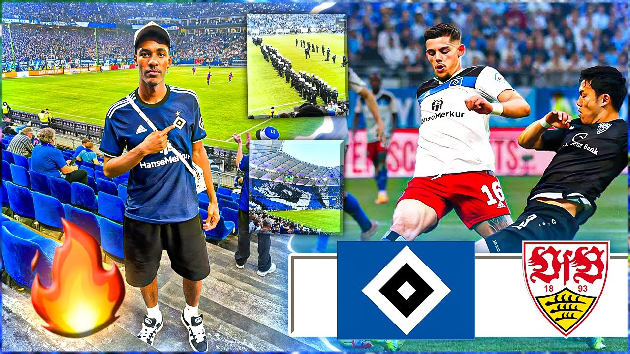 HSV RELEGATION vs VFB STUTTGART😤🔥 DER FLUCH GEHT WEITER!!! | STADIONVLOG