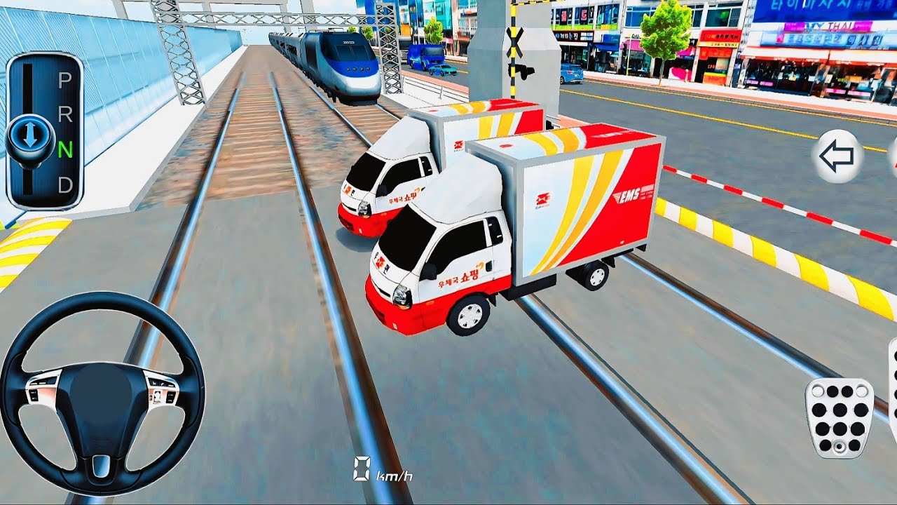 Pickup Truck Vs Bullet Train 3D Driving Class - Android Gameplay 