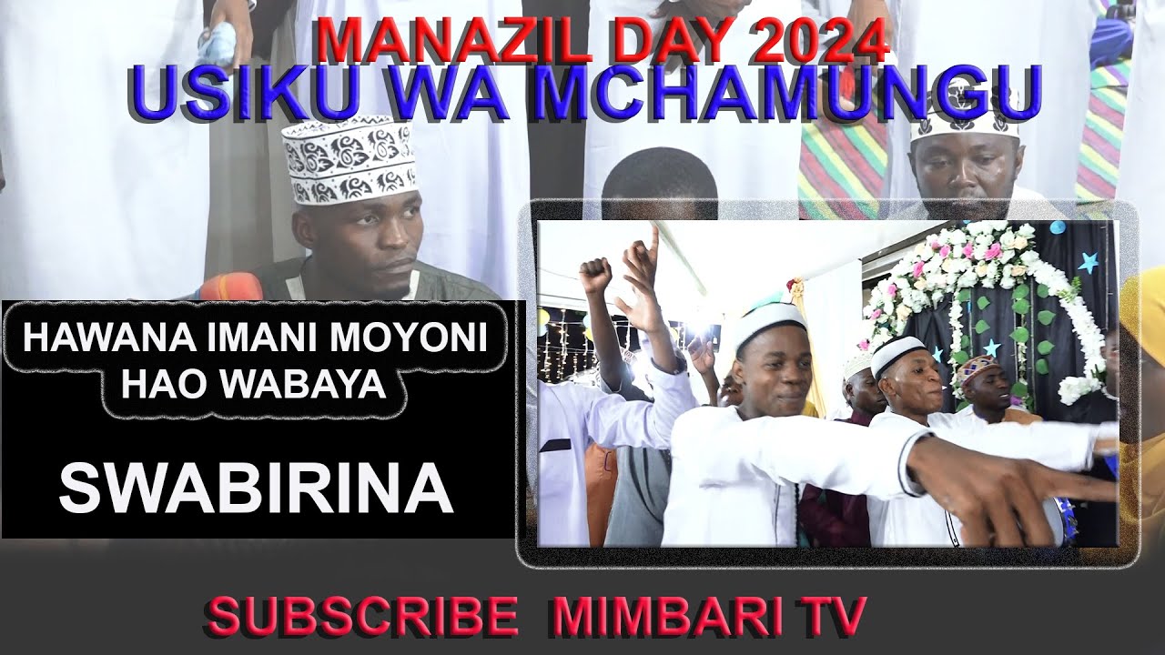 MADRASAT SWABIRINA MABINGWA KUTOKA MANZESE NDANI YA VIWANJA VYA MANAZIL USIKU WA MCHAMUNGU 2024