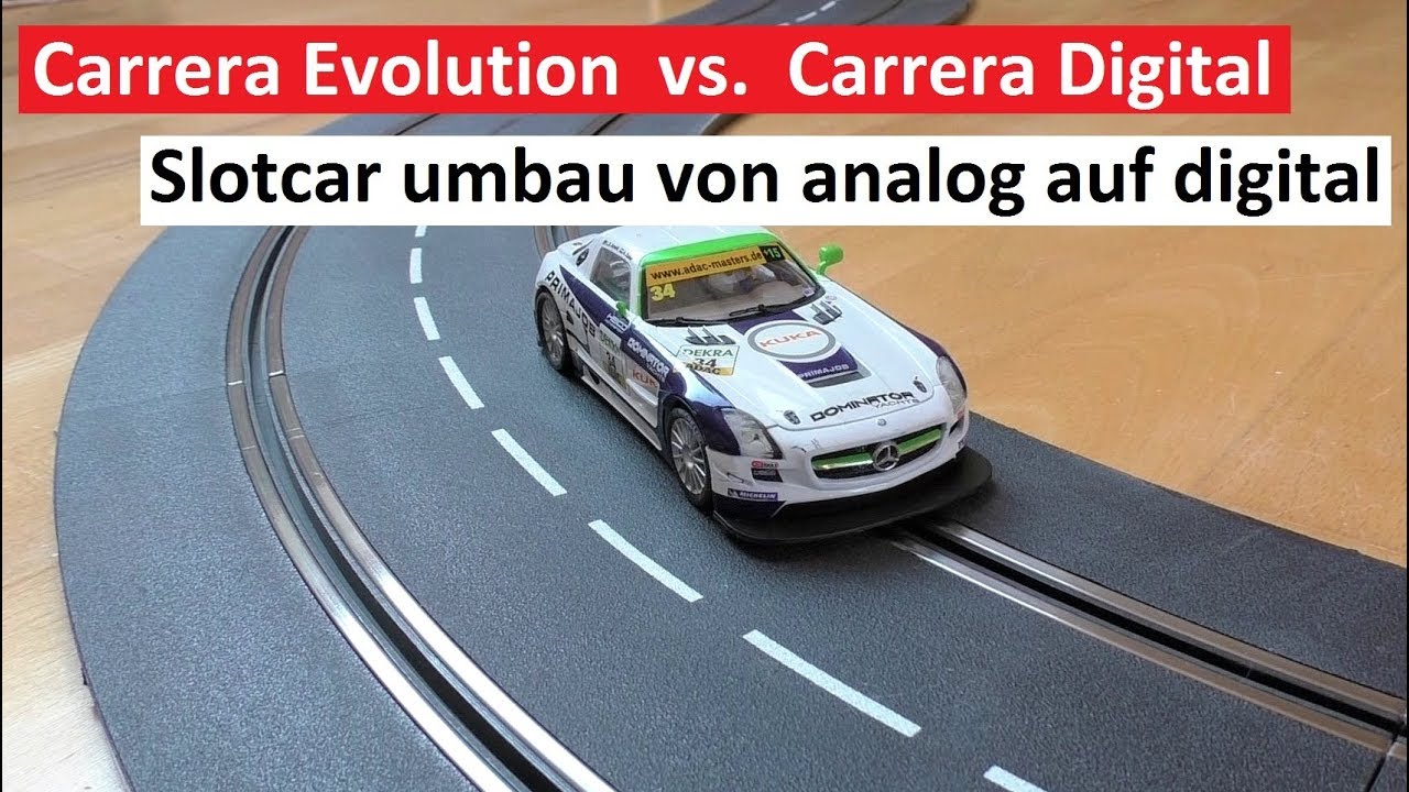 Slotcar umbauen auf Digital mit LED Licht ( Tutorial ) - Carrera Digital 132 /124
