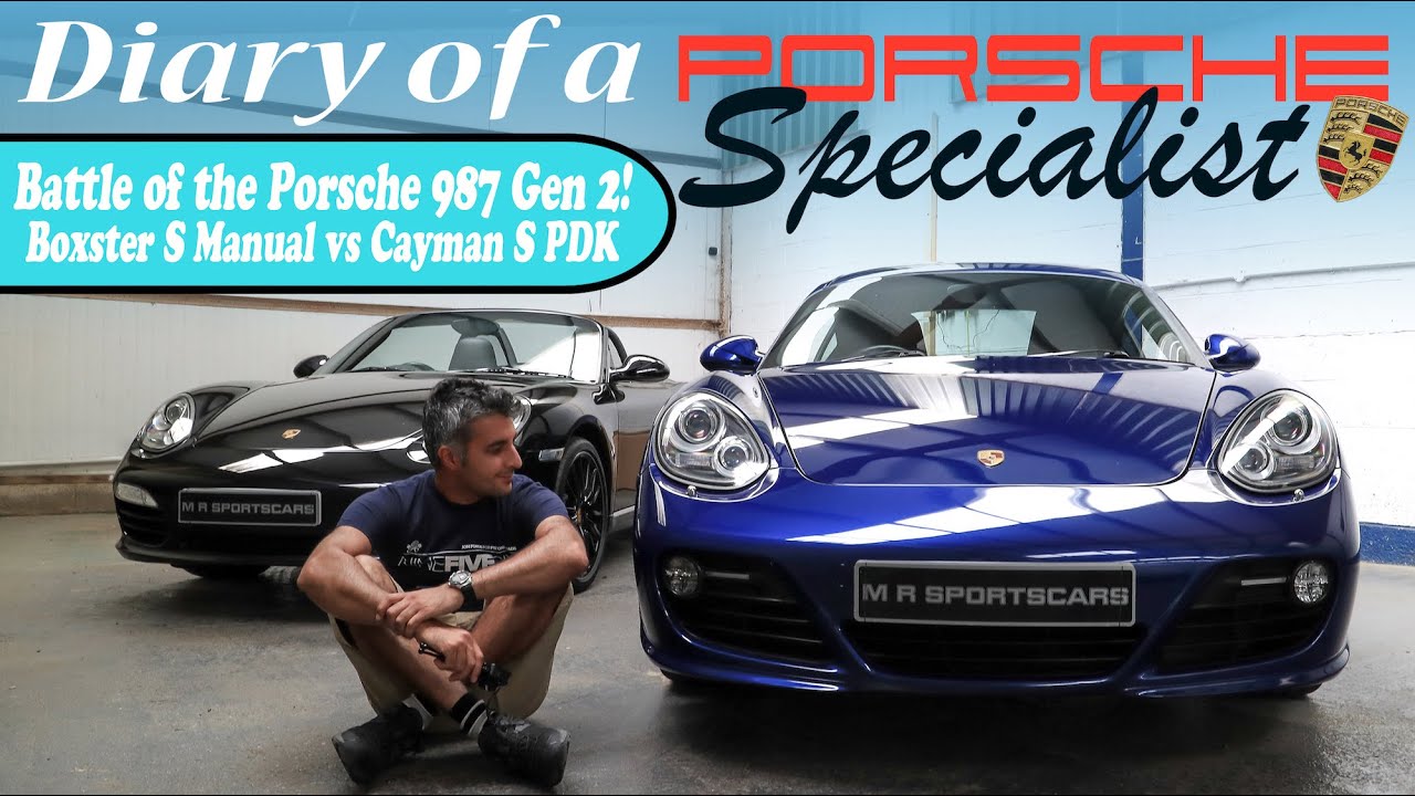 Porsche 987.2 Gen 2 Cayman S против Boxster S с механической коробкой передач против PDK — обзор ...