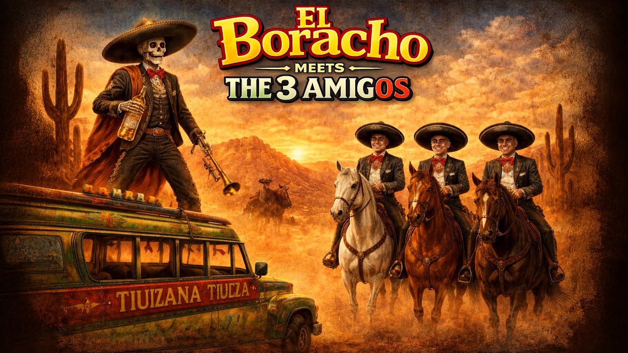 Psychedelic Desert Music | Tijuana Taxi | El Baracho Meets the 3 Amigos