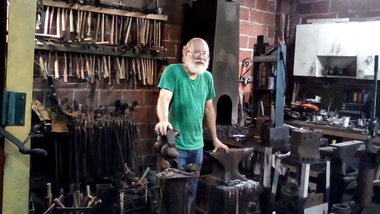 Daniel Tokar at the Willow Forge talks about risk and skill in Blacksmithing