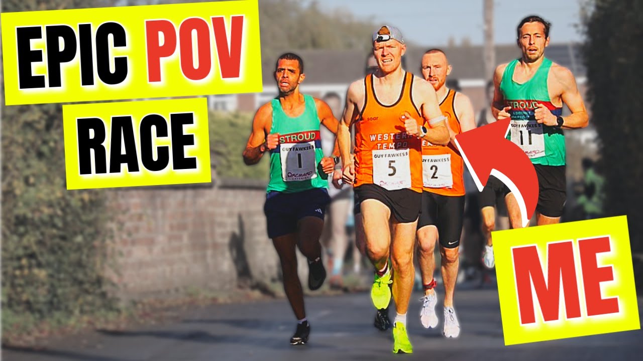 MAXIMUM EFFORT 5 MILE RACE | Can I win?? Guy Fawkes 5 Mile - Tewkesbury