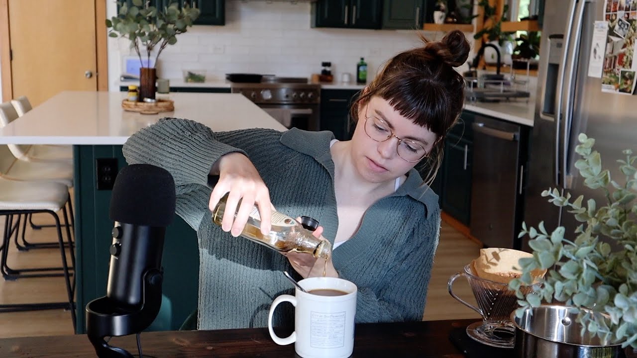 ASMR morning coffee ☕️