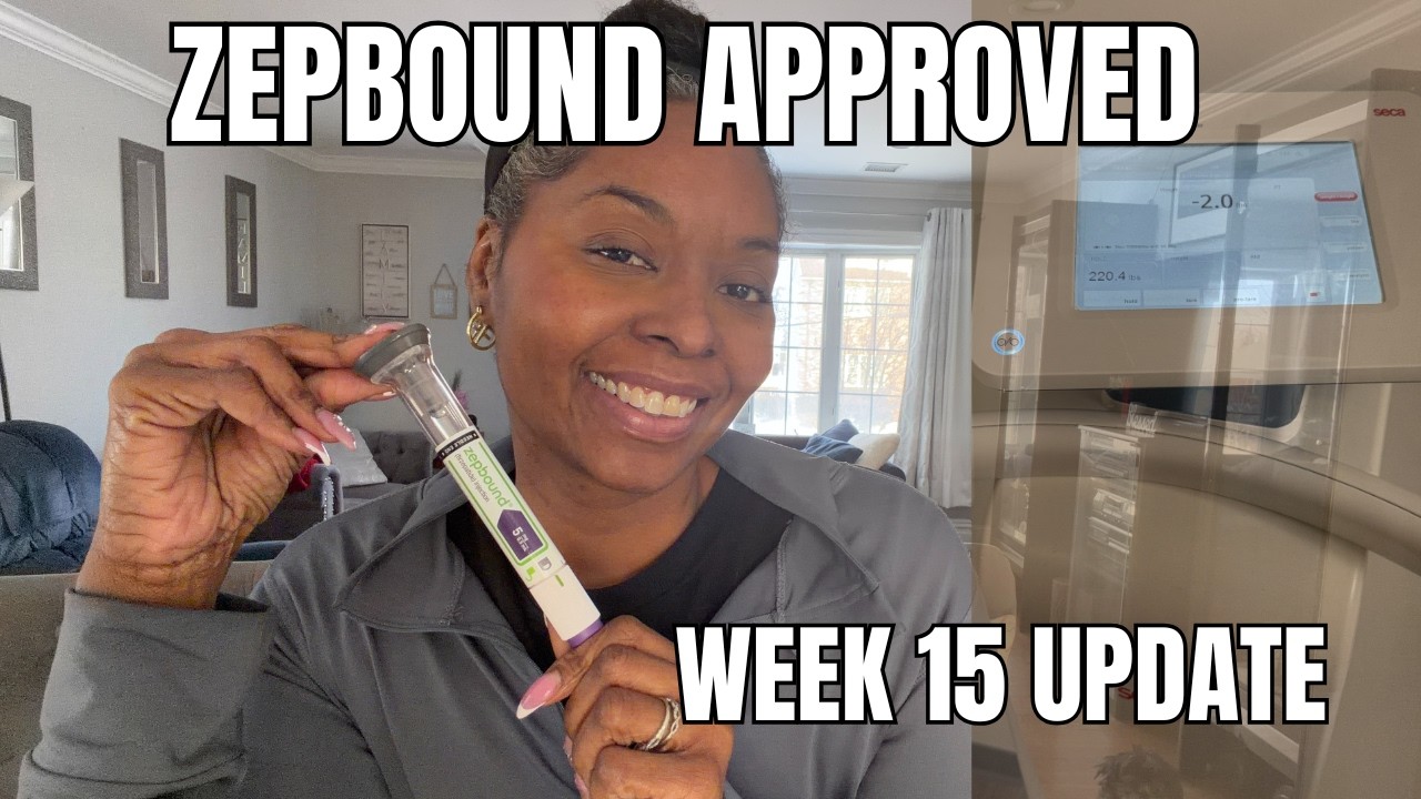 Zepbound Week 15| 4.3 Pounds Down This Month + Insurance Approved