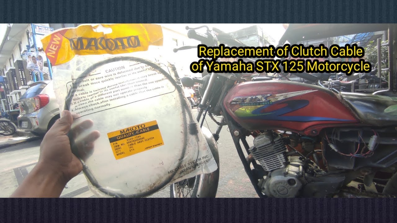 Paano Magpalit / Magkabit ng Clutch Cable ng Yamaha STX 125 Motorcycle