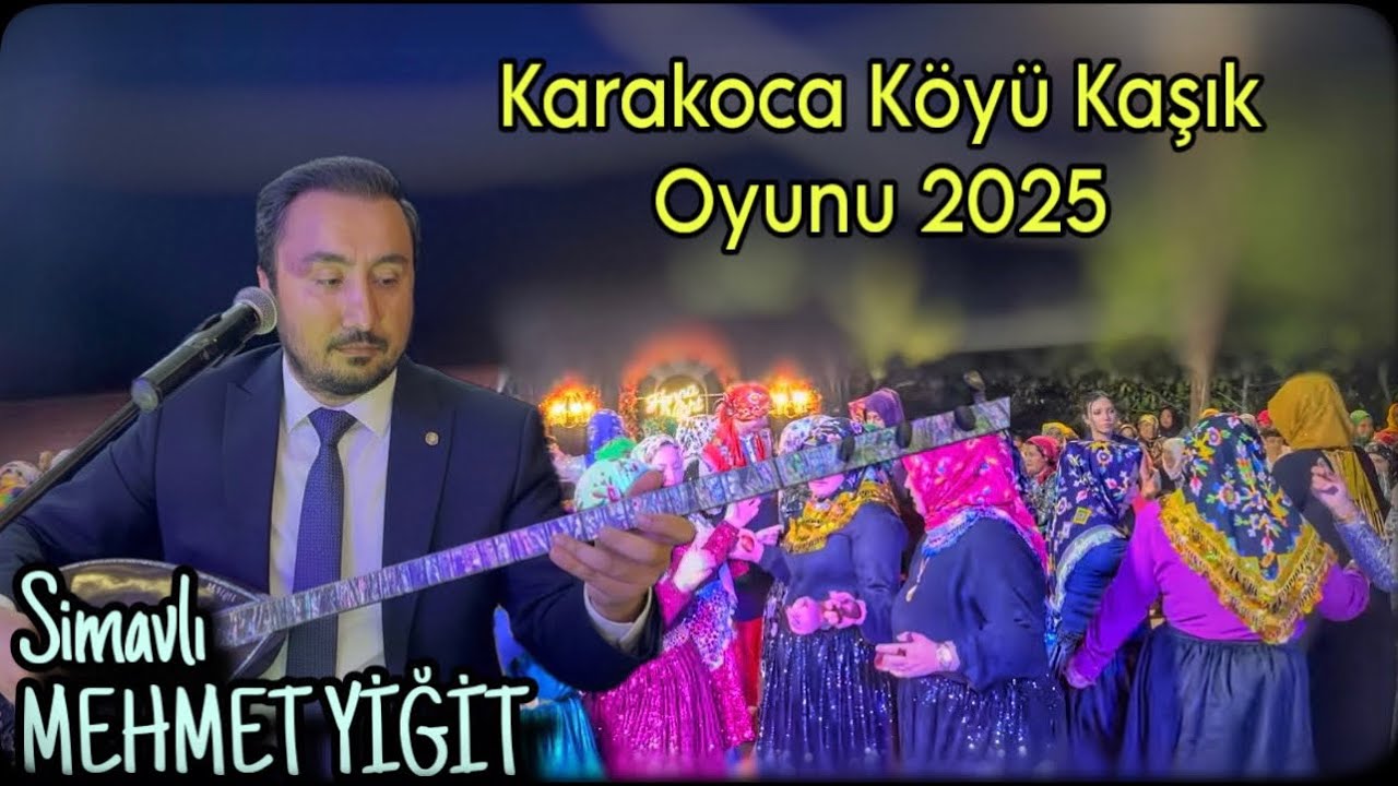 Simavlı Mehmet YİĞİT- Kütahya Simav Karakoca Köyü Kaşık Oyunu ( Canlı Performans 2025 )