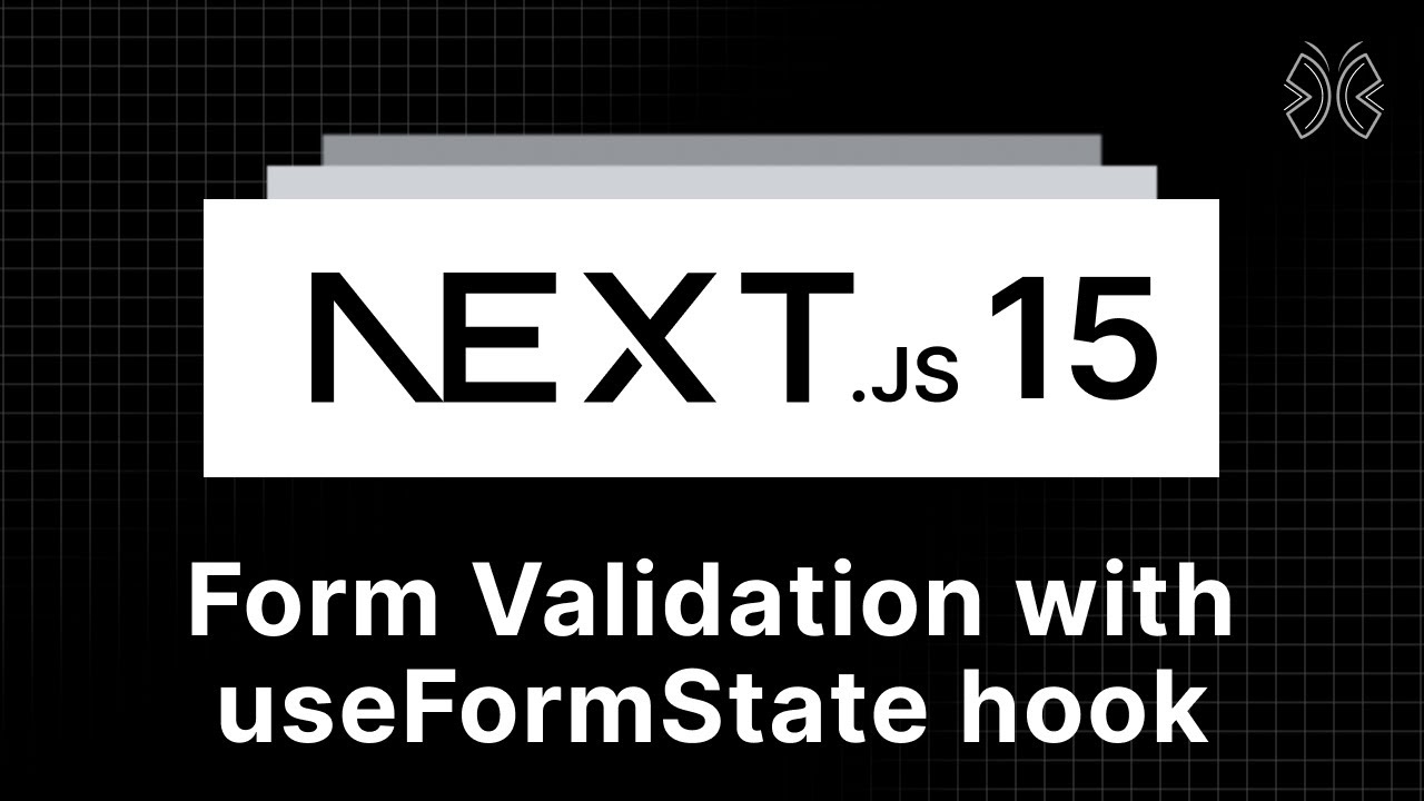 Next.js 15 Tutorial - 76 - Form Validation with useActionState