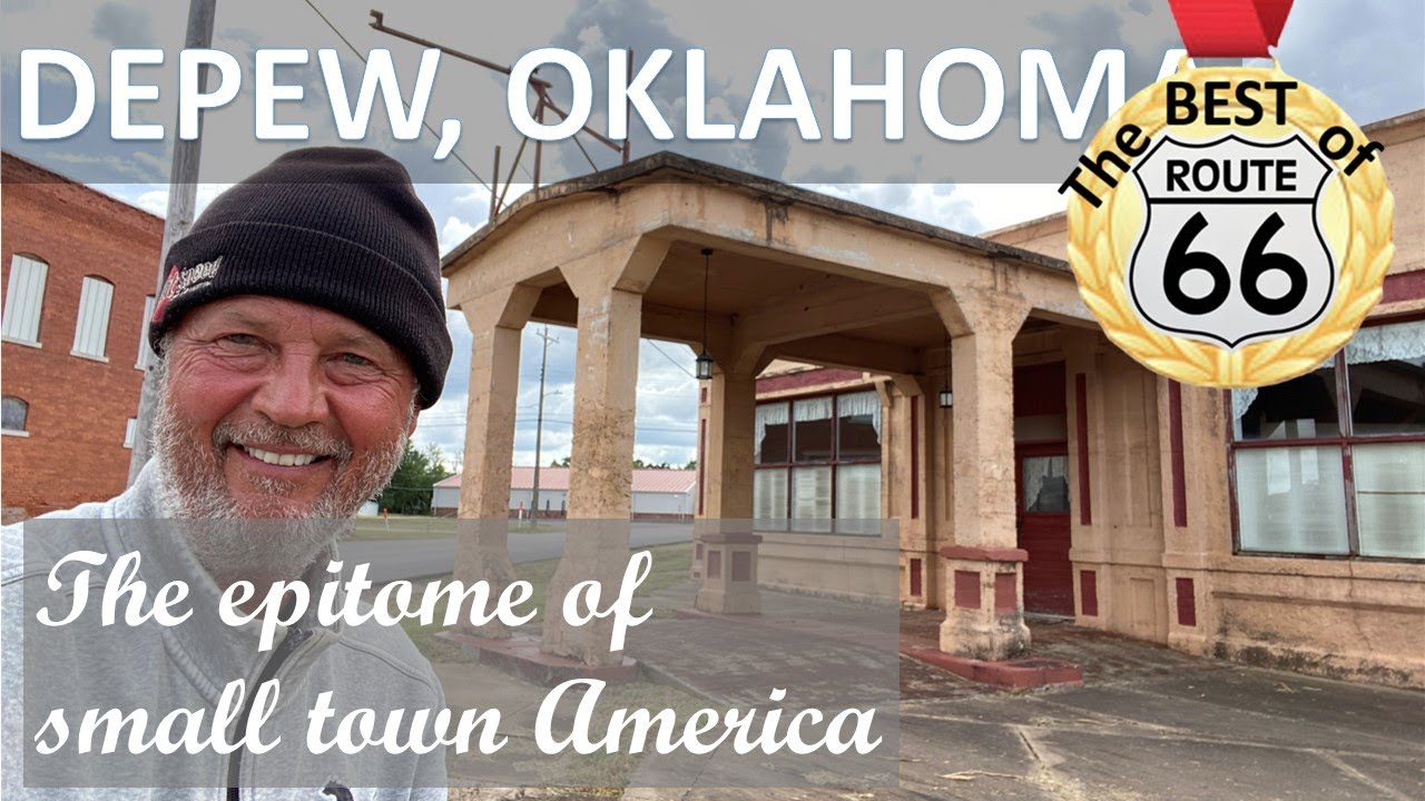 Route 66 DEPEW OKLAHOMA - the epitome of small town America, Route 66 1926-1928