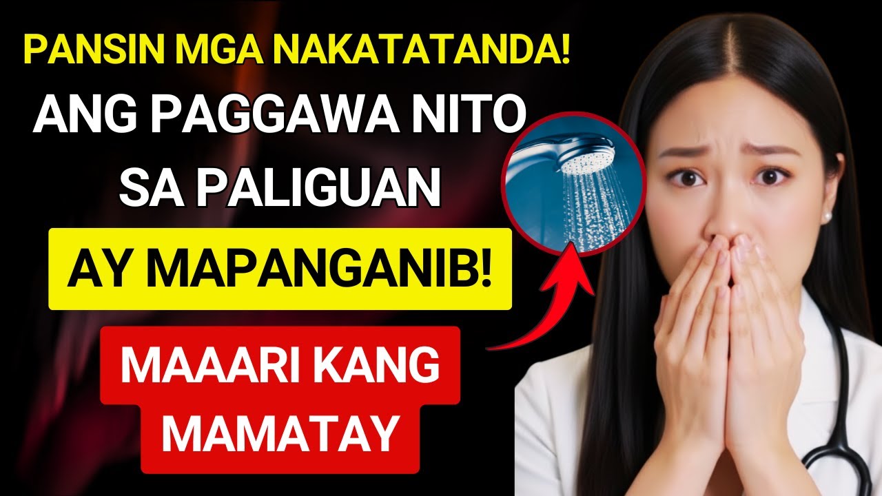 🔴 6 Mga Pagkakamali Sa Paliguan na nagdaragdag ng panganib ng stroke pagkatapos ng edad na 60