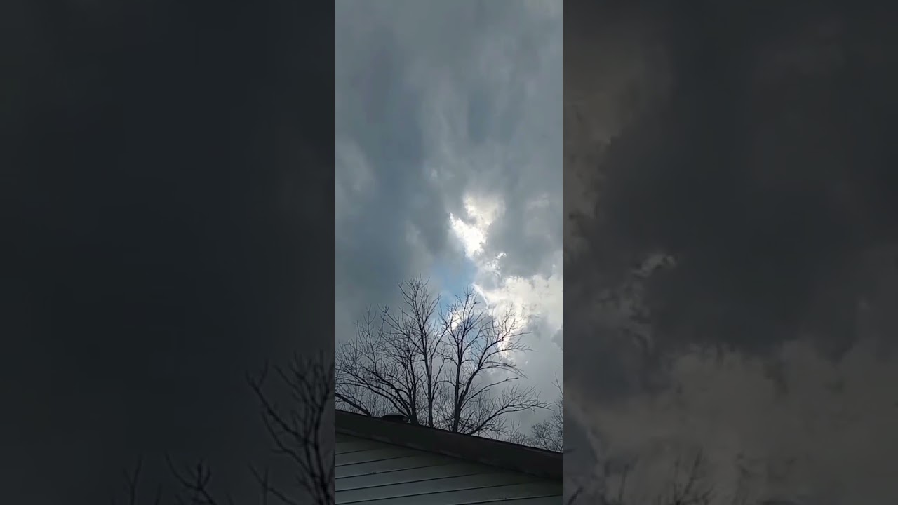 Vortical cloud motion; this got tornado warned about 15 miles further east.