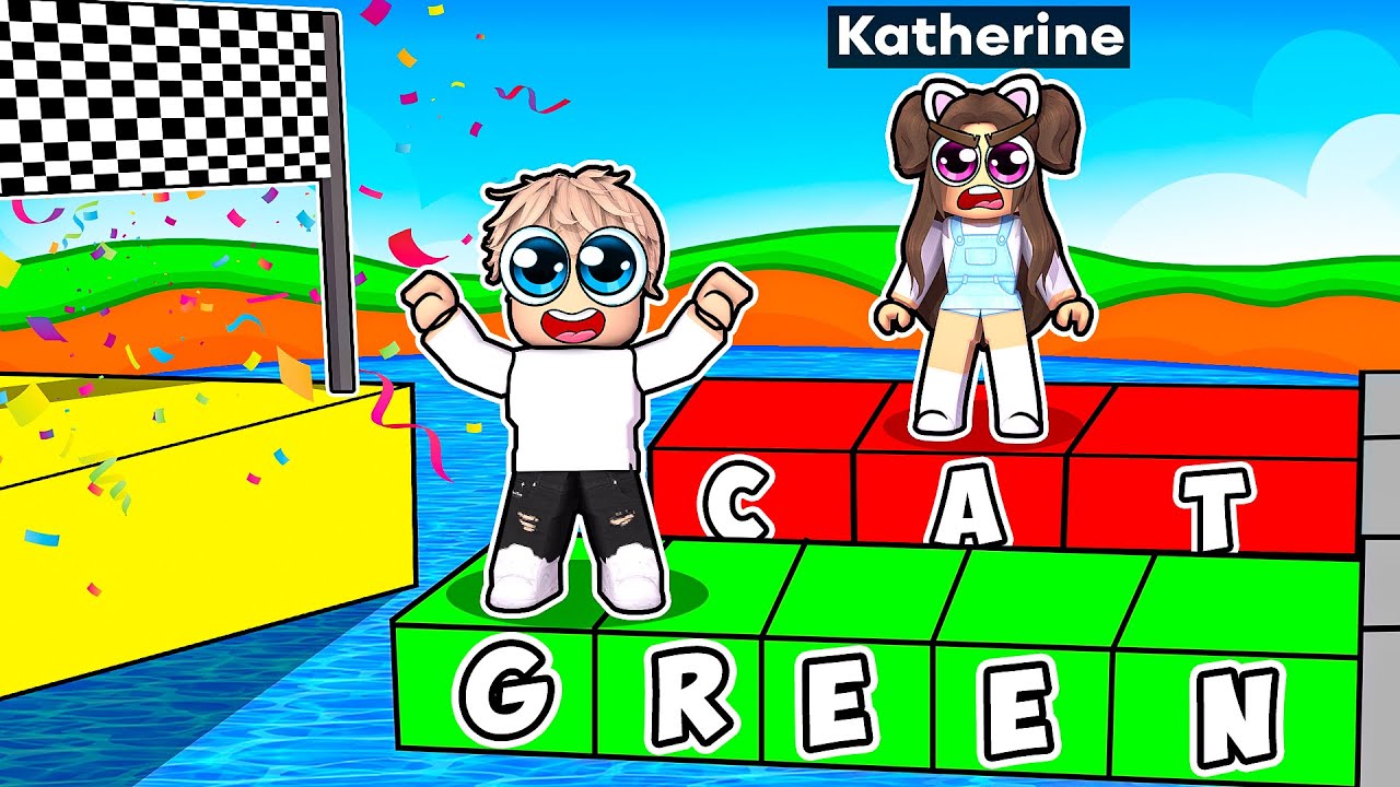ROBLOX WORD BRIDGE!! /w KatherineElizabeth
