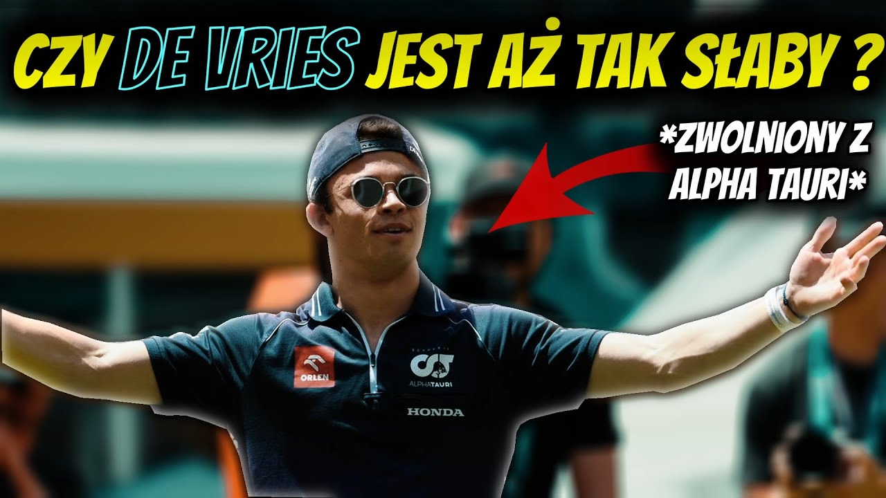Dlaczego Nyck De-Vries stracił miejsce w F1 ?