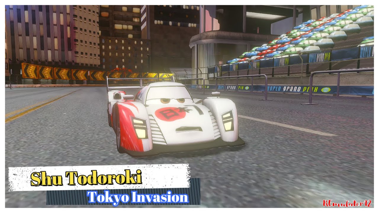 Cars 2 The Video Game | Shu Todoroki - Mission Mode | Tokyo Invasion