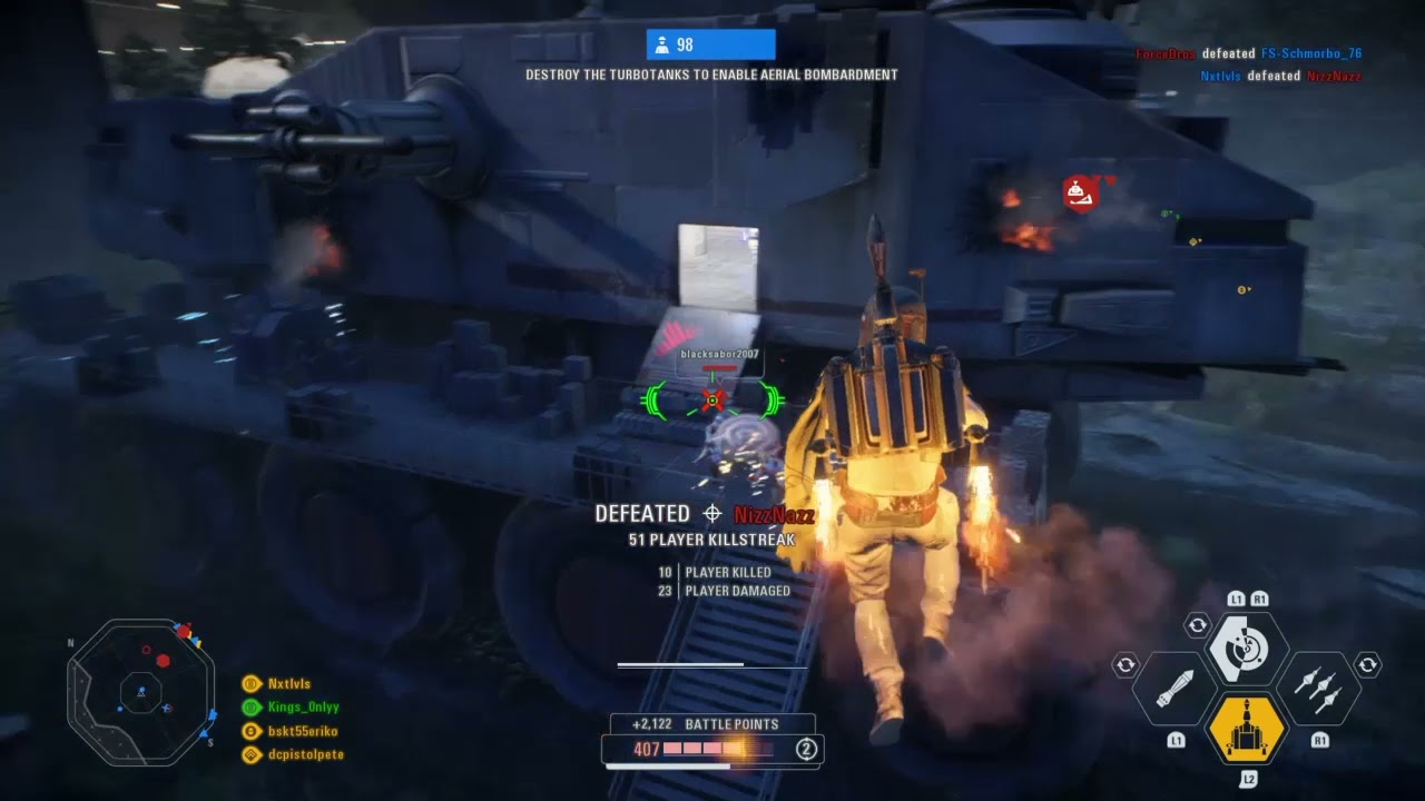 Kings and I dominate Kashyyyk (84 kill streak)