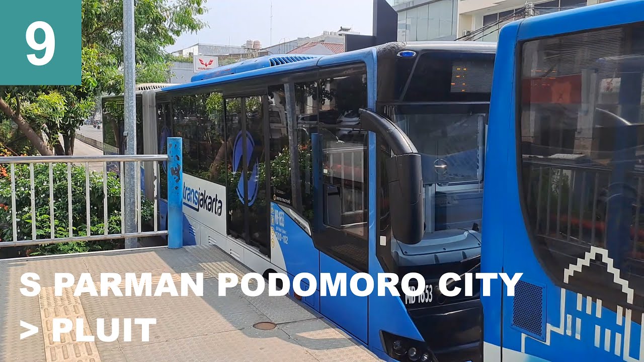 CNG Engine ASMR | Transjakarta K9 Ride from S. Parman Podomoro City to Pluit