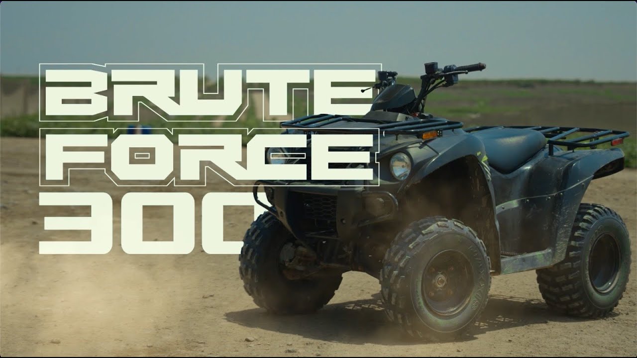 La versatilidad de la Brute Force 300 - Kawasaki