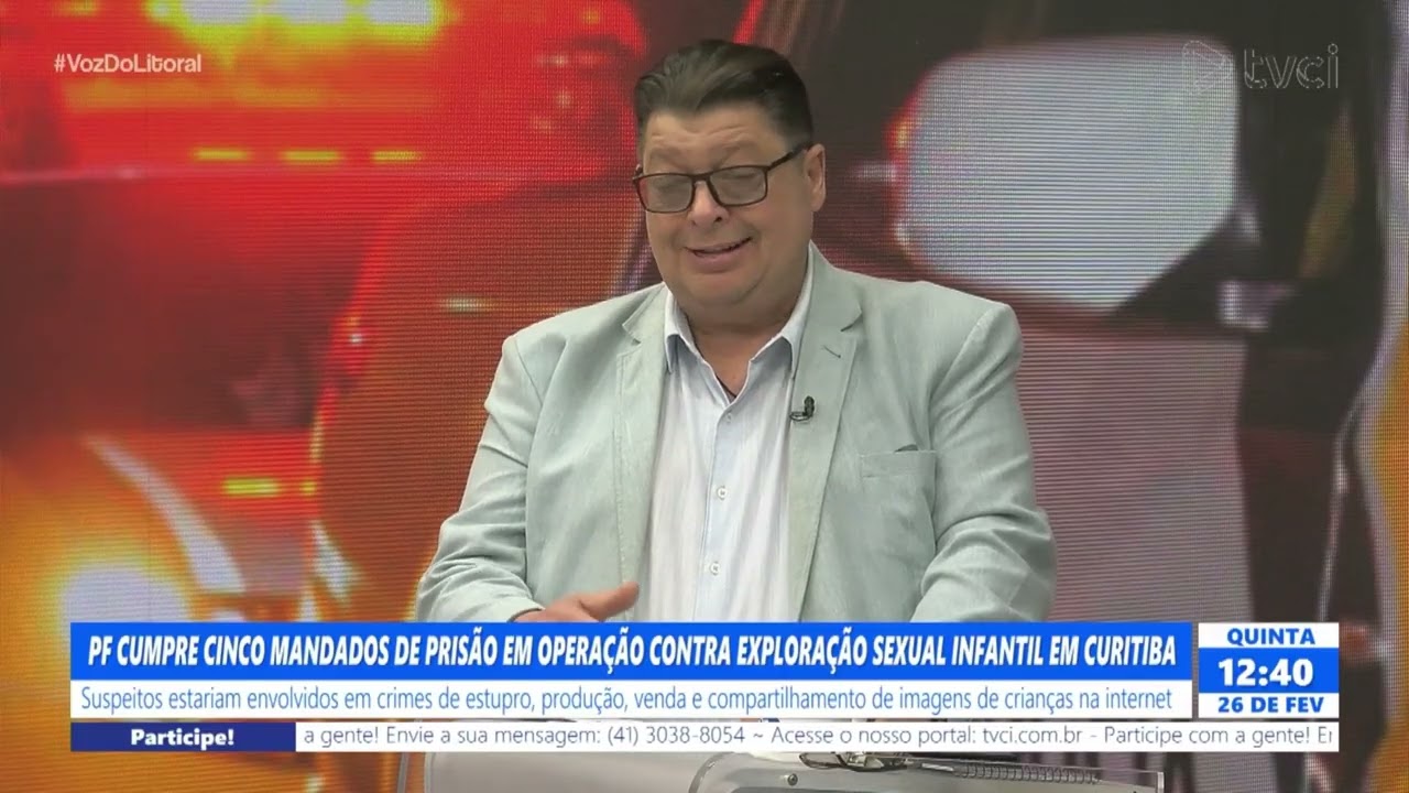 PF CUMPRE CINCO MANDADOS DE PRISÃO EM  OPERAÇÃO CONTRA EXPLORAÇÃO SEXUAL INFANTIL EM CURITIBA