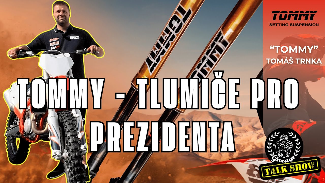 TOMMY Suspension - Tomáš Trnka | Dělá tlumiče i pro prezidenta!