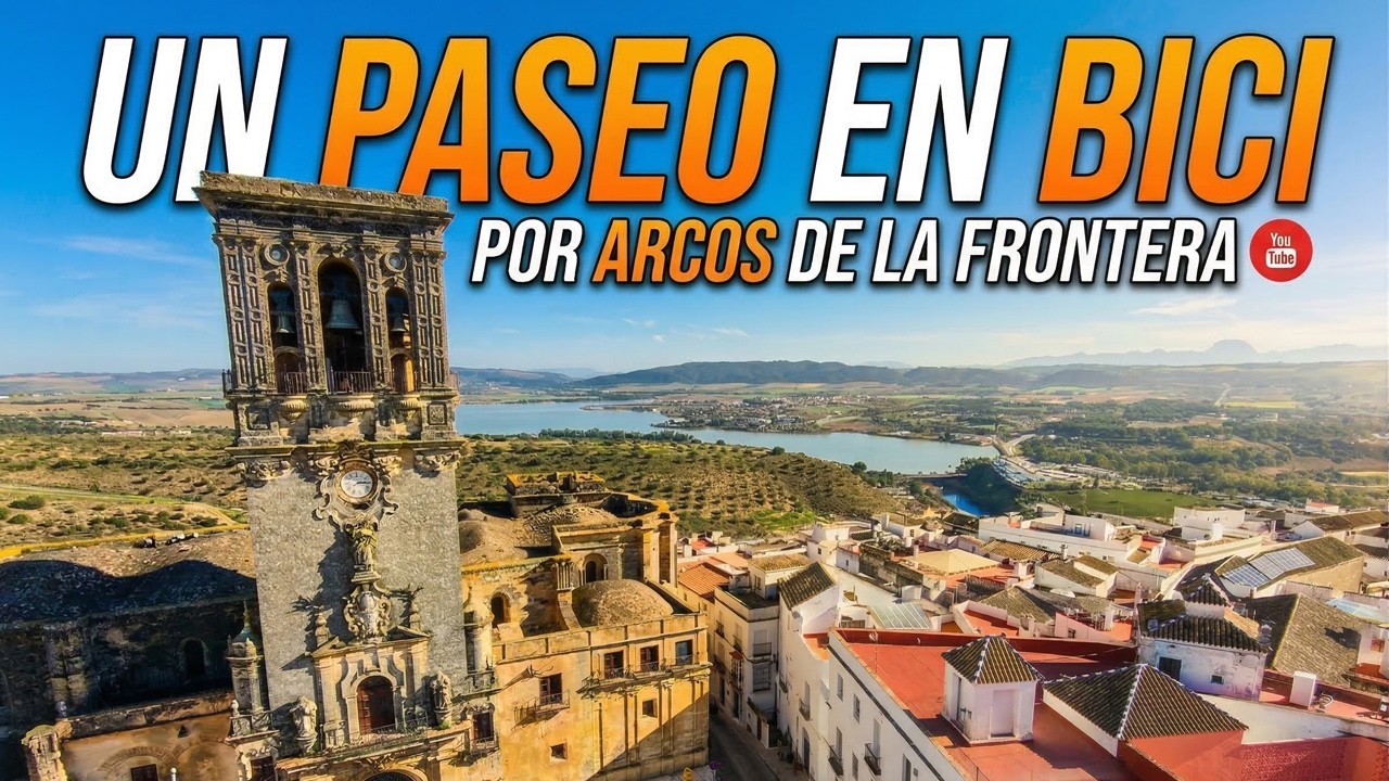 Un paseo en bici por Arcos de la Frontera (Cádiz)