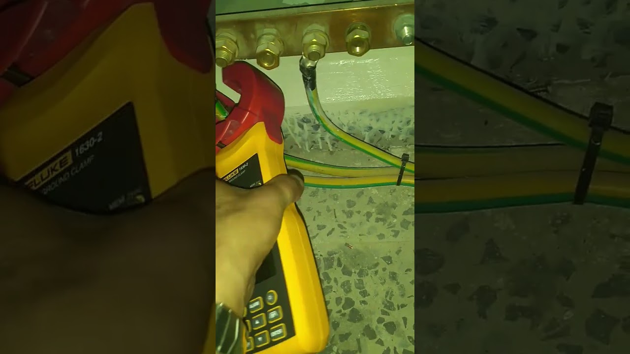 قياس مقاومة التاريض ground test