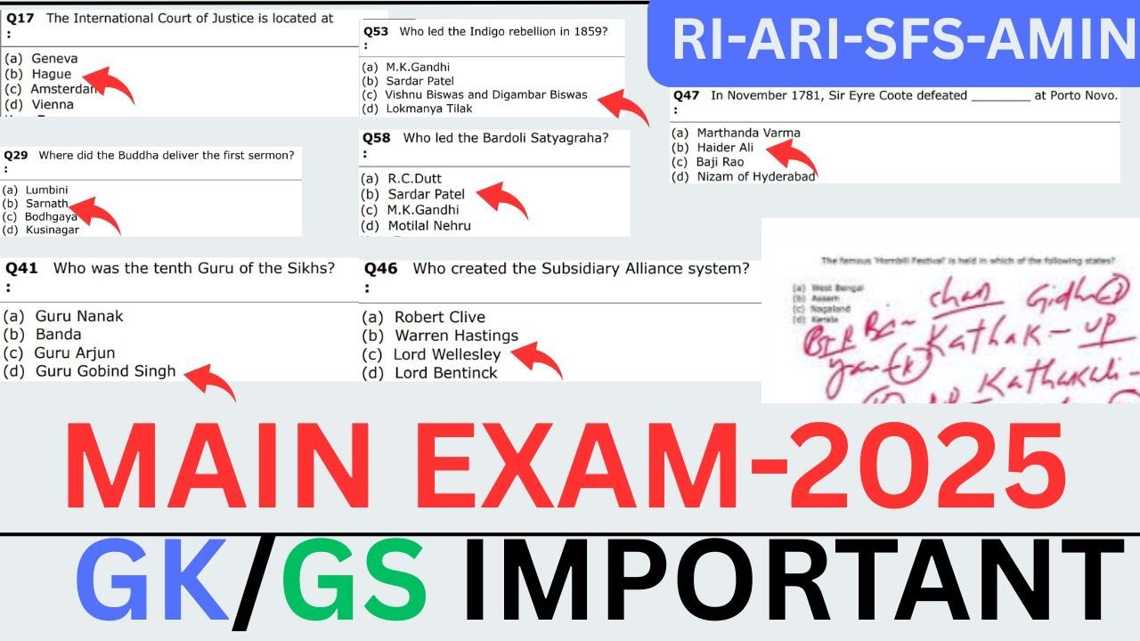 OSSSC MAIN EXAM |SELECTIVE GK/GK DISCUSSION|ପରୀକ୍ଷା ପାଇଁ ମହତ୍ୱପୂର୍ଣ୍ଣ ପ୍ରଶ୍ନ ଆଲୋଚନା |🚀Booster GK|P-2