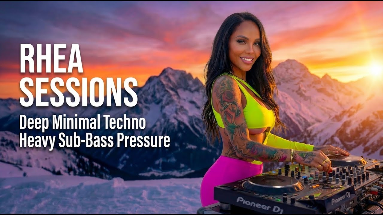 Deep Minimal Techno | Heavy Sub-Bass Pressure | RHEA SESSIONS: Velvet Saturation