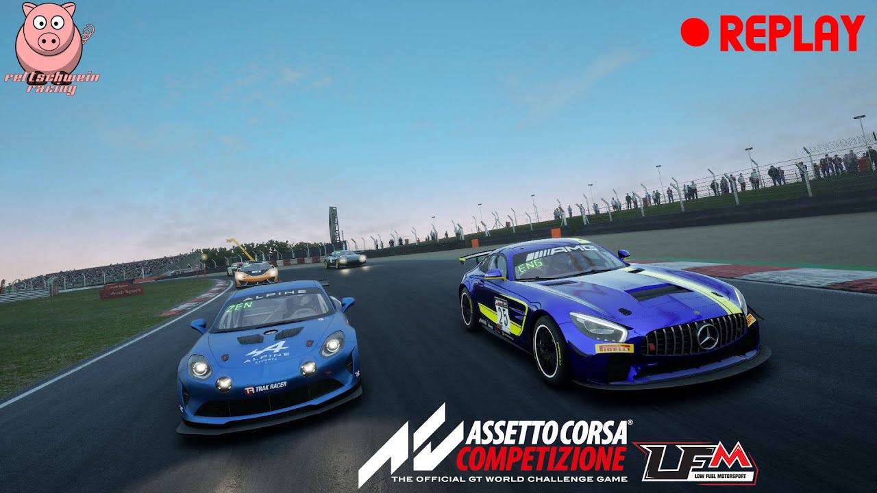 Ziel: Top 20 | ACC | LFM [S8] | GT4 Sprint Rennen | Brands Hatch [Kommentiertes Replay]