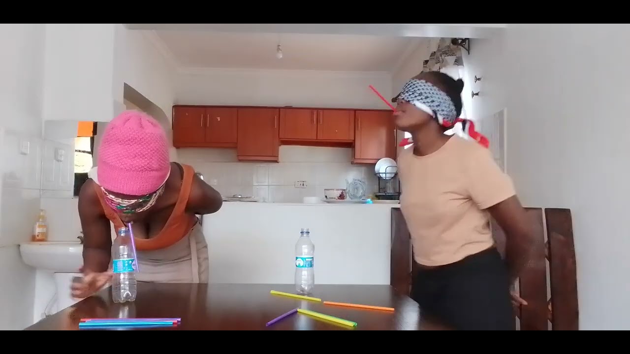 Easy pinhole straws challenges😂😂😂 ..try this at home  13/02/2026