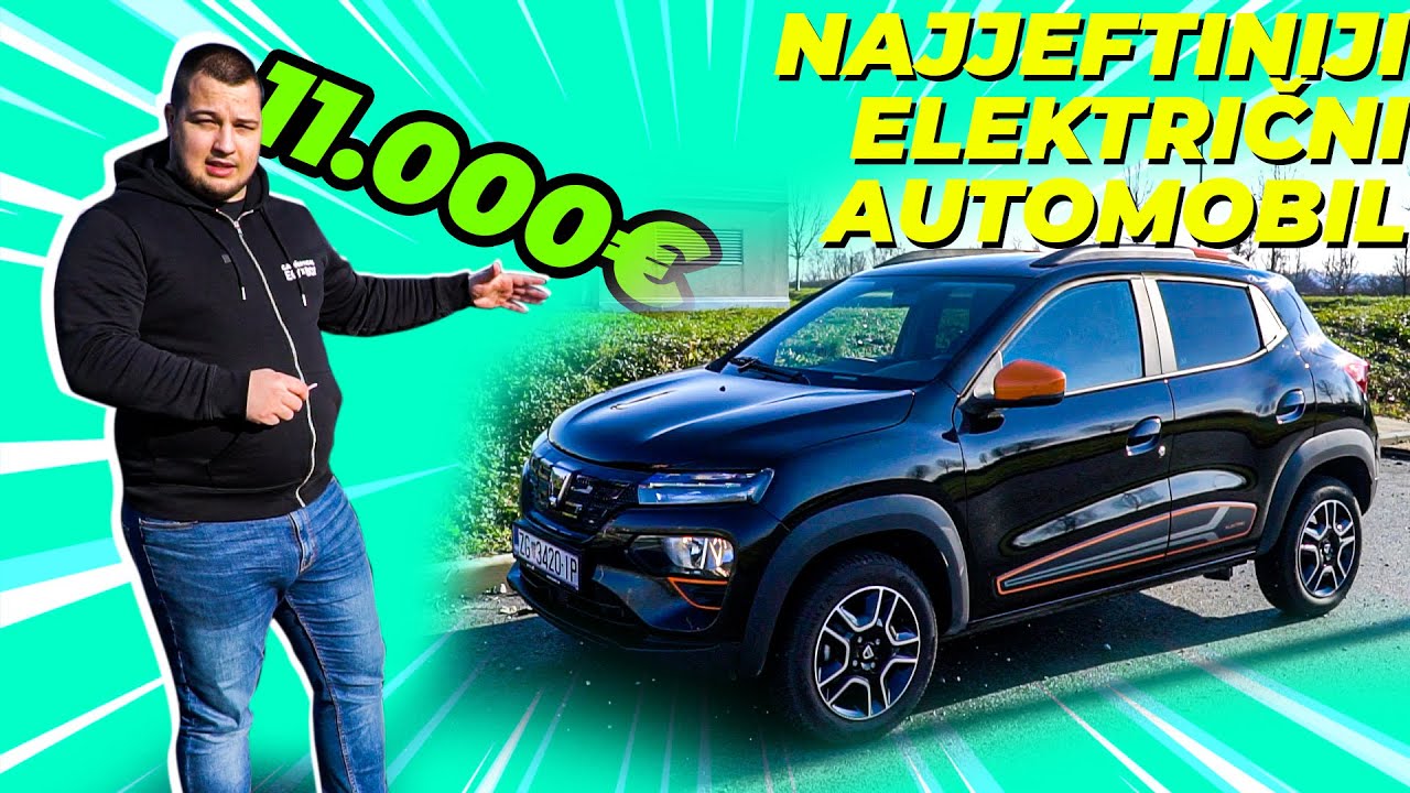 Dacia Spring ELECTRIC | NAJJEFTINIJI strujic!