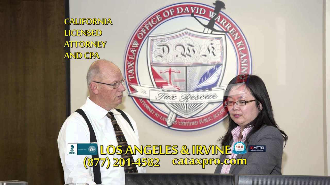 Los Angeles Tax Attorney offering Tax Help