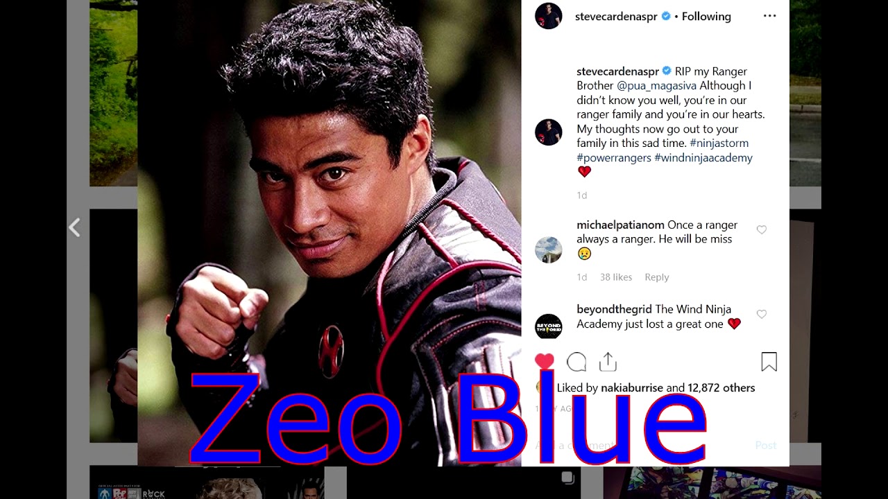 Power Ranger Actors Respond to Pua Magasiva's Death