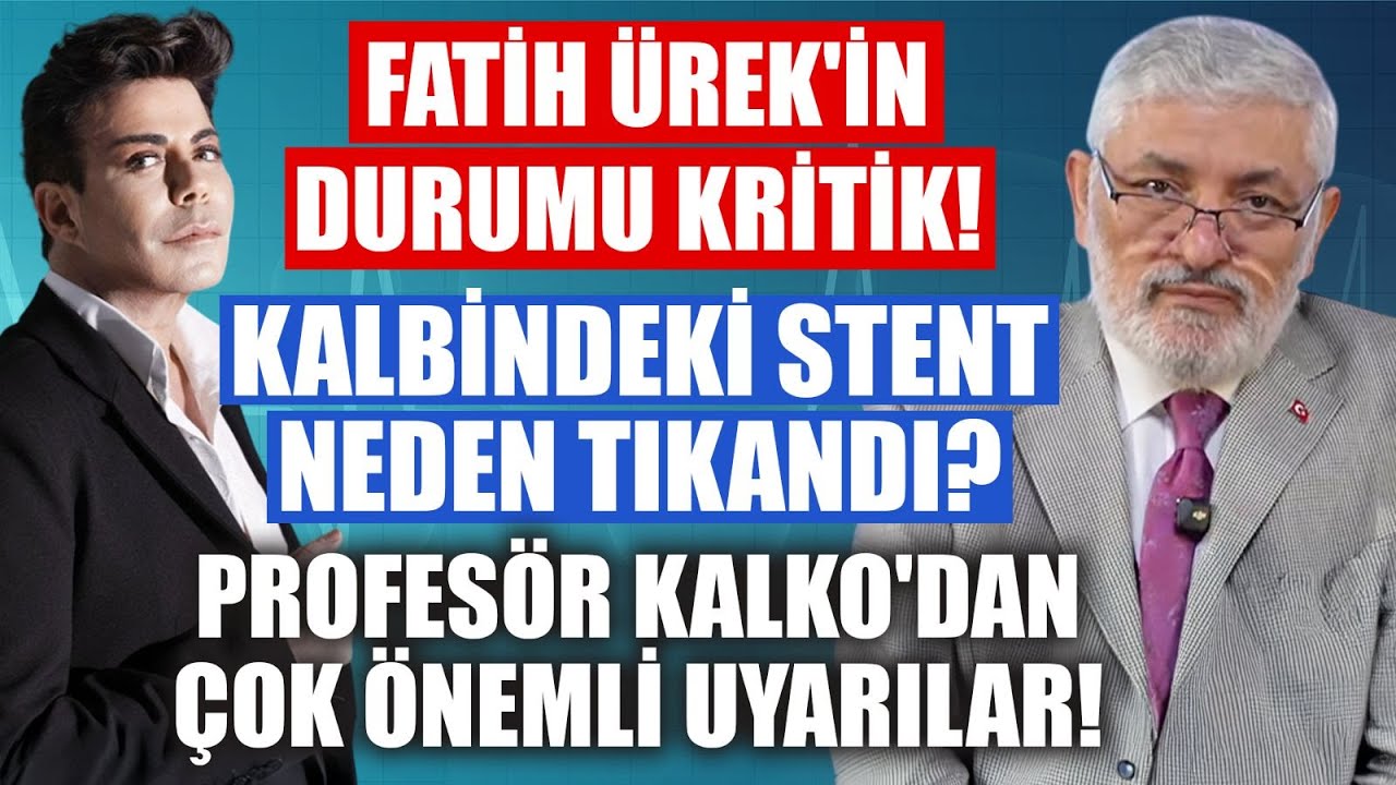 FATİH ÜREK İÇİN UMUT VAR MI? Kalp Krizinin Ön Belirtileri! 5 Adımda Kalbini Koru! |  Yusuf KALKO
