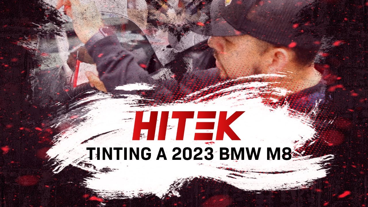 Tinting a 2023 BMW M8 - Full Walkthrough + Windshield
